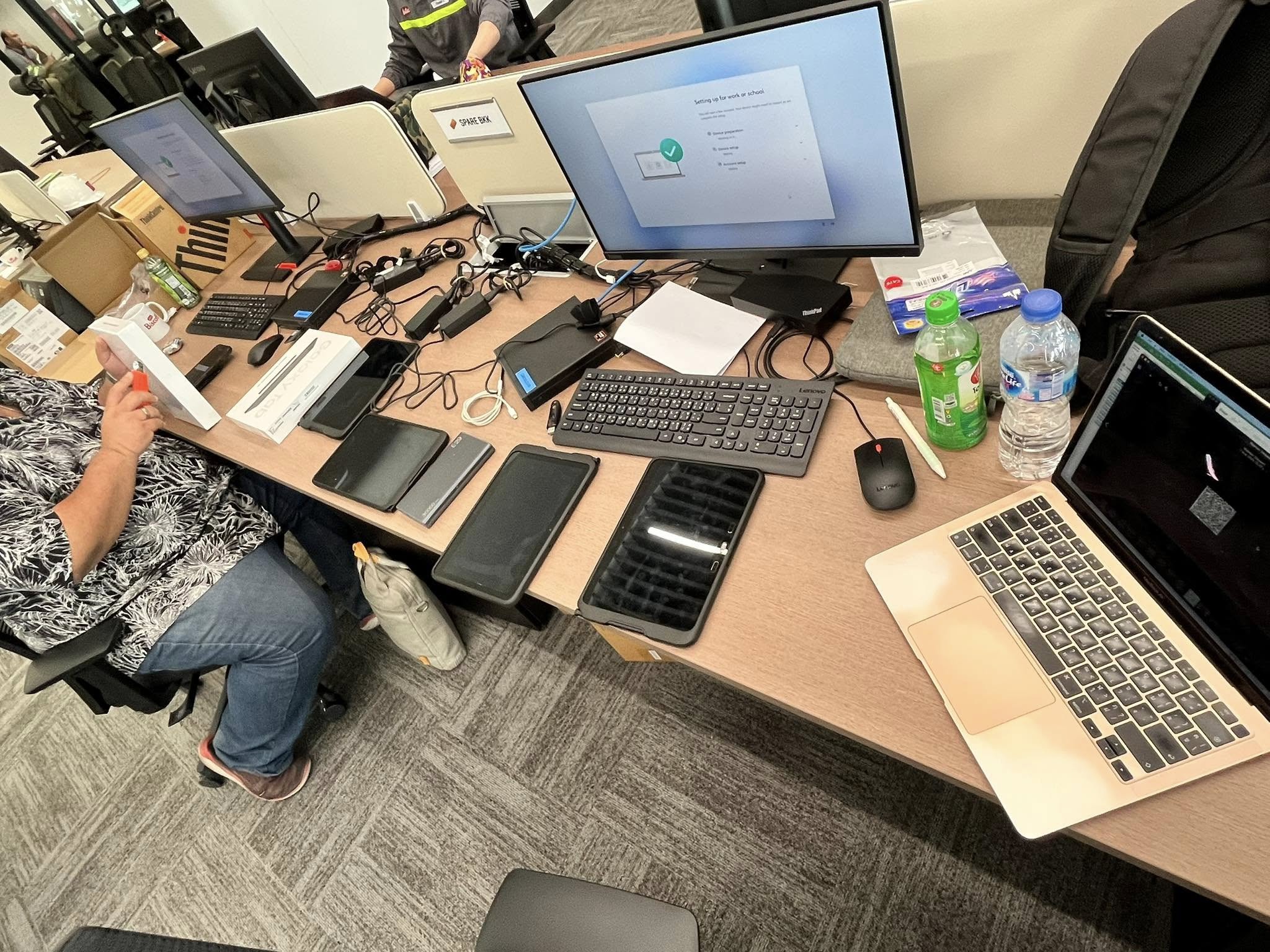 โรงงาน Lotus Bakeries ชลบุรี - IT Helpdesk Setup New PC