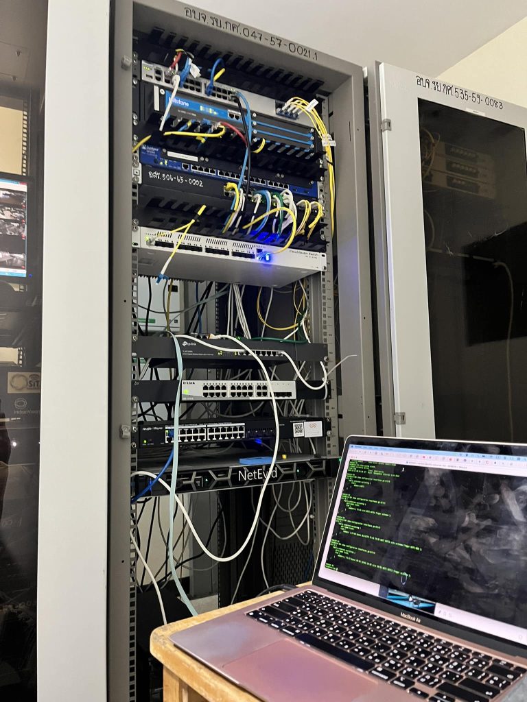Reconfig Juniper Switch อนุบาลตากสินระยอง